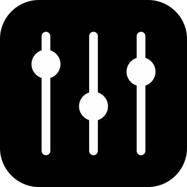 Ses Çubuğu simgesi arkaplanda izole edildi