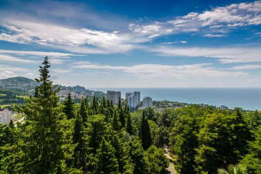 Soçi doğasına ve modern mimariye inanılmaz bir bakış açısı.