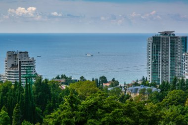 Soçi doğasına ve modern mimariye inanılmaz bir bakış açısı.