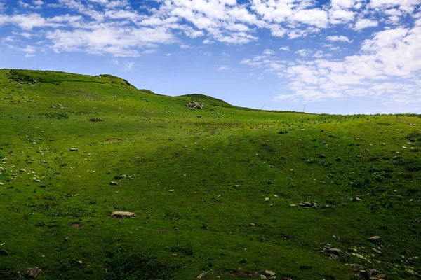 Geweldig Uitzicht Bergen Met Groen — Gratis stockfoto