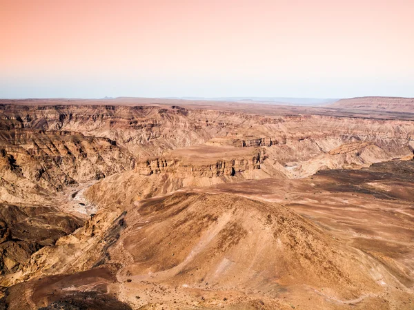 Kanion rzeczny Fish River w Namibii — Zdjęcie stockowe