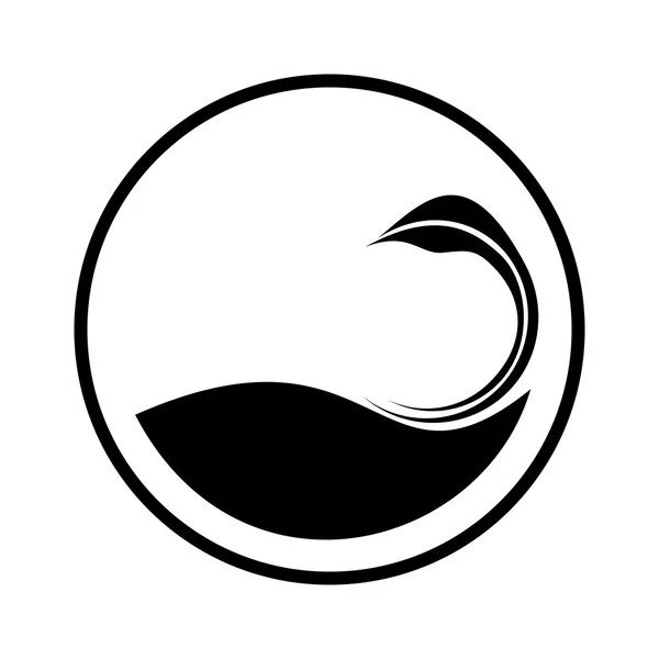 red swan in circle logo red swan in circle logo