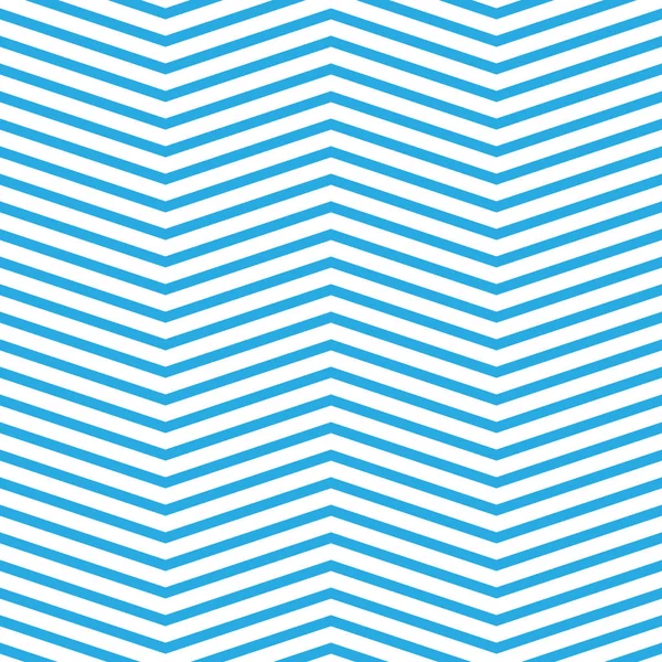 Motif chevron sans couture en bleu et blanc — Image vectorielle