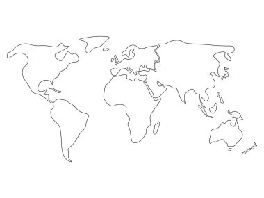 Six Continents Free Vector Eps Cdr Ai Svg Vector Illustration Graphic Art