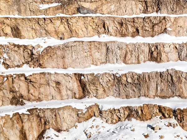 Vecchia cava di pietra di montagna in Tirolo Alpi vicino Fieberbrunn, Austria, Europa — Foto Stock