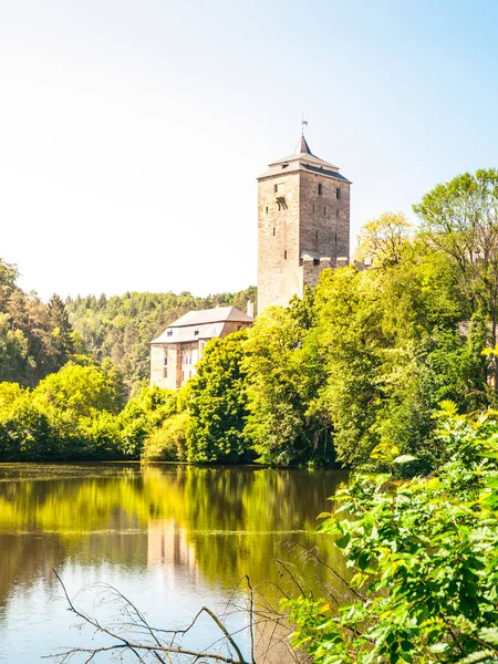 Kost - Средневековый замок в Богемском раю, Чехия, Европа — стоковое фото