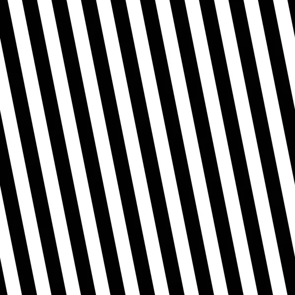 Gestreepte naadloze patroon achtergrond. Vectorillustratie in zwart-wit — Stockvector