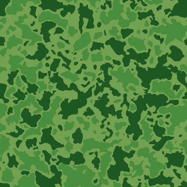 无缝隙的迷彩图案与镶嵌的抽象污迹。绿色或卡其色的军用和军用迷彩背景 — 图库矢量图片