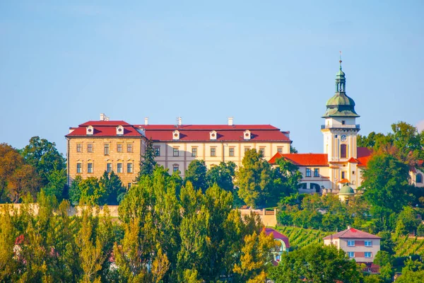 Castello di Benatky nad Jizerou nella Boemia centrale, Repubblica Ceca — Foto Stock