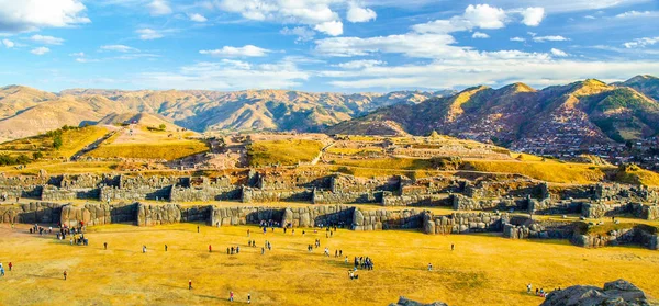 Cusco, Peru bölgesindeki Sacsayhuaman Kalesi. — Stok fotoğraf