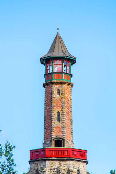 Stepanka - antigua torre de observación de piedra en Noe.net Bohemia, República Checa — Foto de Stock