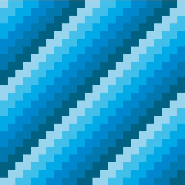 Abstraktes, nahtloses Hintergrund-Chevron-Muster in Blautönen. Vektorillustration — Stockvektor