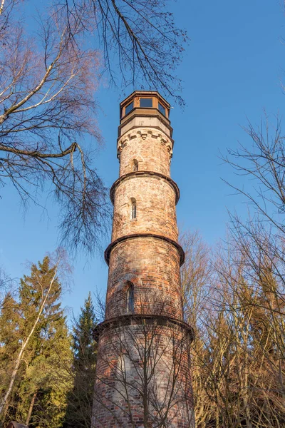 Torre de vigia Kopanina em Bohemian Paradise, Czech: Cesky raj, Czech Republic — Fotografia de Stock