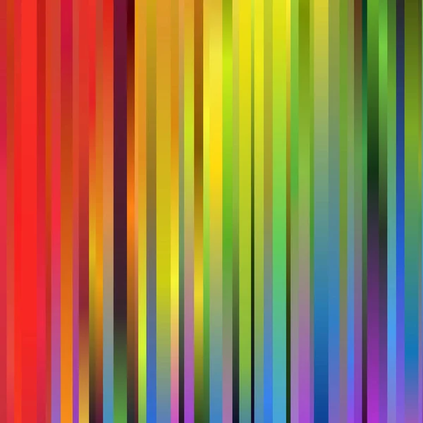 Espectro arco iris fondo de rayas verticales borrosas. Fondo abstracto del vector — Vector de stock