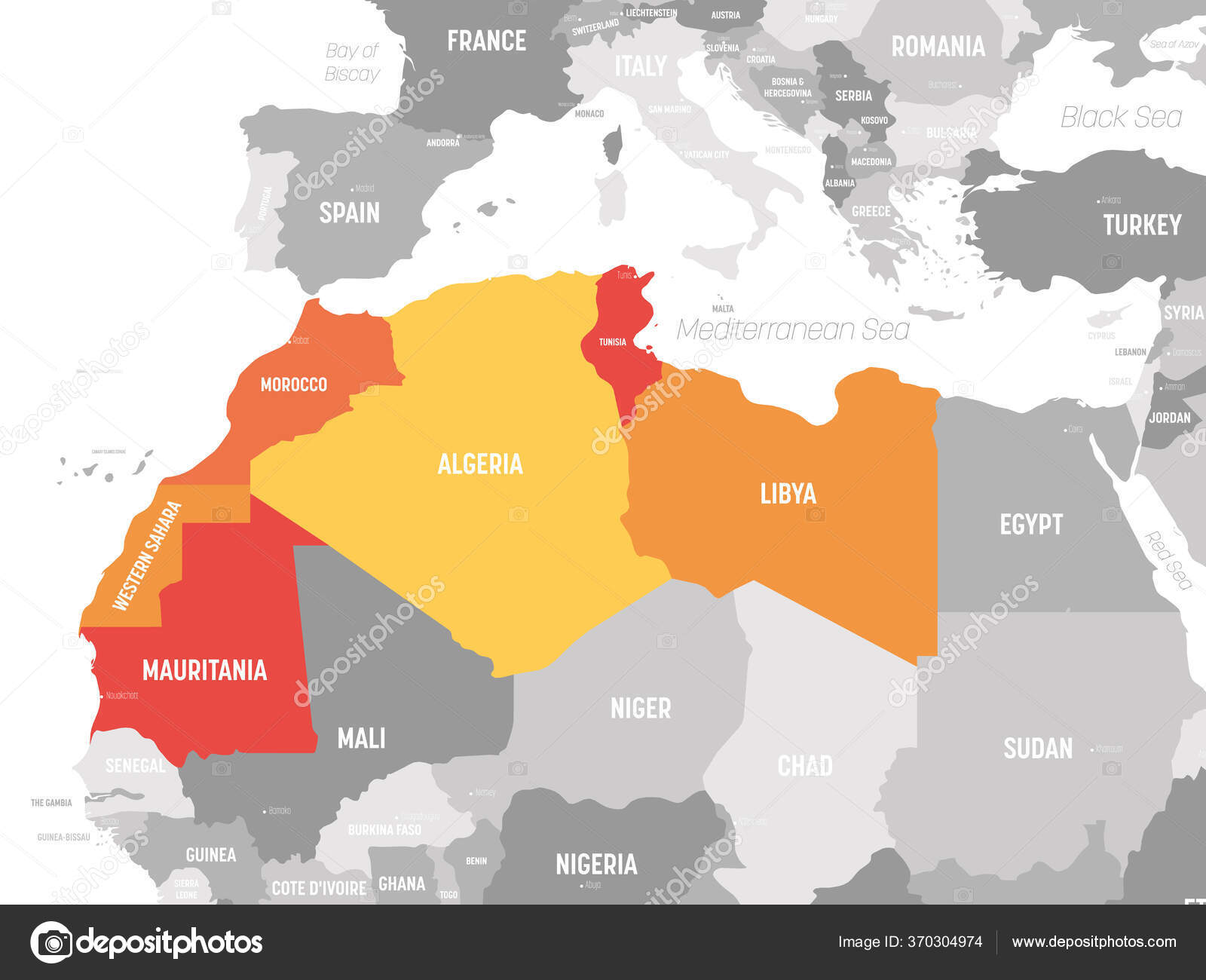 Магриба страны входящие. Союз арабского Магриба на карте Африки. Страны Магриба на карте. Союз арабского Магриба на карте. Союз арабского Магриба страны.