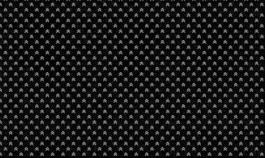 Beyaz oklar ve noktalı siyah arkaplan