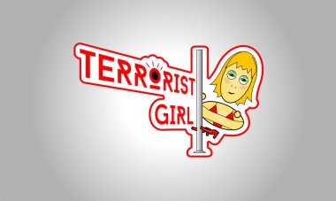 Animasyon kız direk dansı