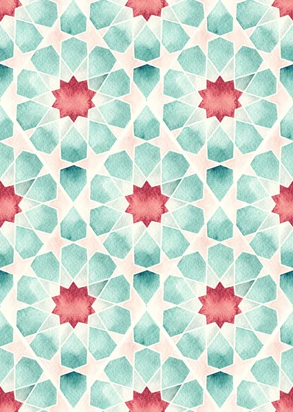 シームレスなイスラムの幾何学 — ストック写真