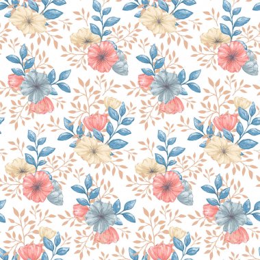 Kusursuz çiçek deseni