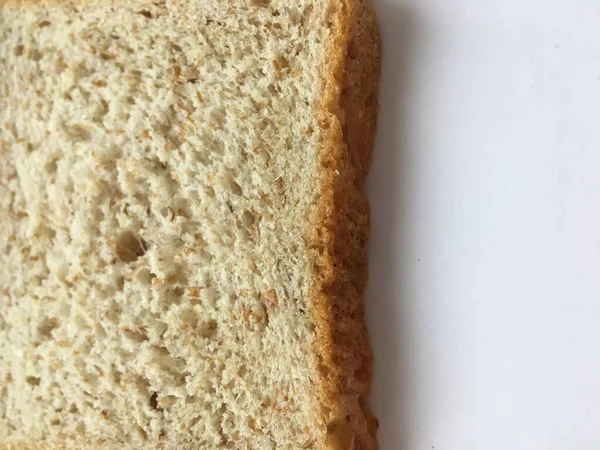 Macro Shot Bran Bread Textural Minimalistic Abstraction — Stock Photo, Image