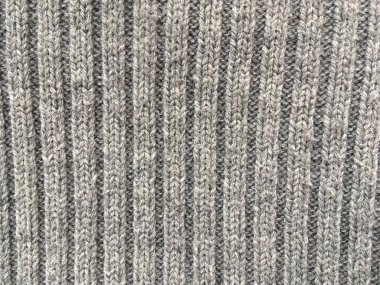 Kabartmalı gri kumaş. Soyut arkaplan. Minimalizm.