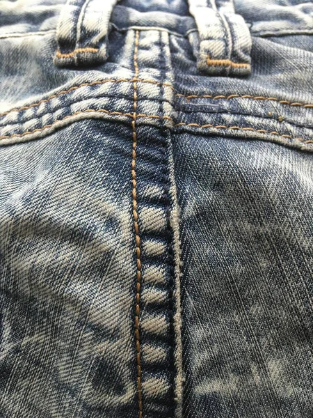 Klassisk Sömnad Kokta Vintage Jeans Minimalism Retro — Stockfoto