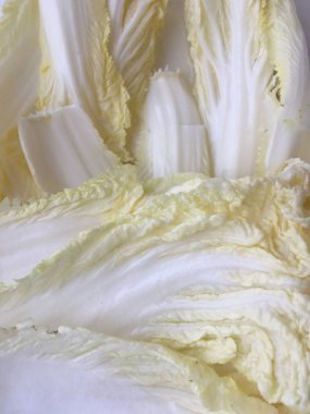 Çin lahanası. Vejetaryen mutfağı. Yapısal soyut arkaplan.