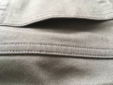 Klasik dikişli Denim Gray. Soyut arkaplan.