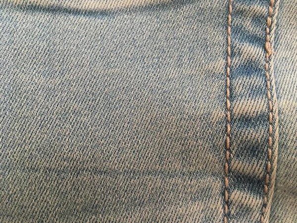 Blaue Vintage Shabby Jeans Der Nähe Abstrakter Minimalistischer Hintergrund — Stockfoto