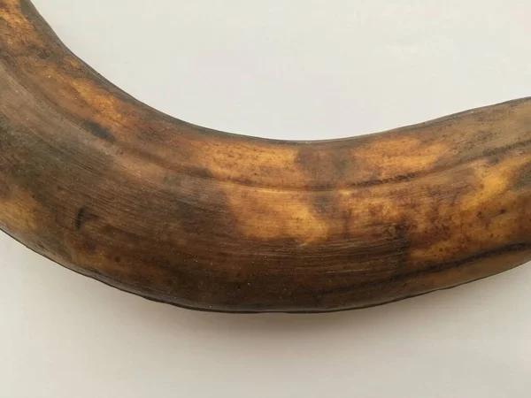 Papel Parede Minimalista Macro Shot Fruta Madura Banana Grande — Fotografia de Stock