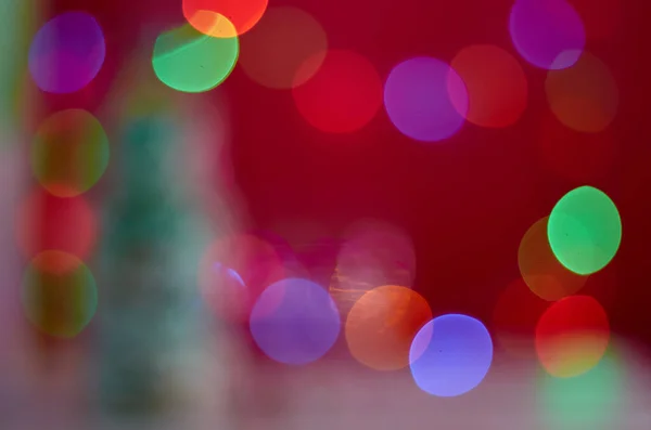 Bulanık Noel parlak arkaplanı