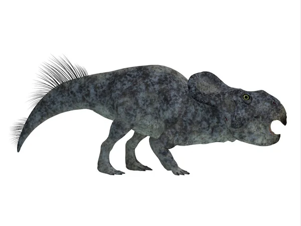Protoceratops dinosaurier seitenprofil — Stockfoto