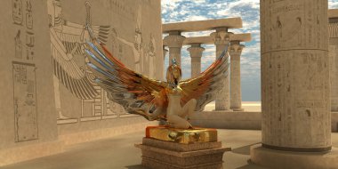 Egyptian God Isis clipart