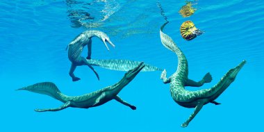 Mesosaurus deniz sürüngenler