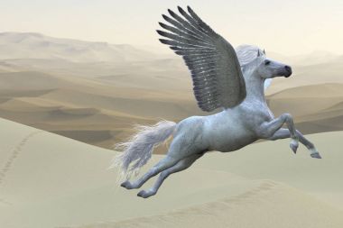 Beyaz Pegasus at