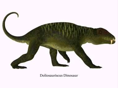 Doliosauriscus dinozor yan profili