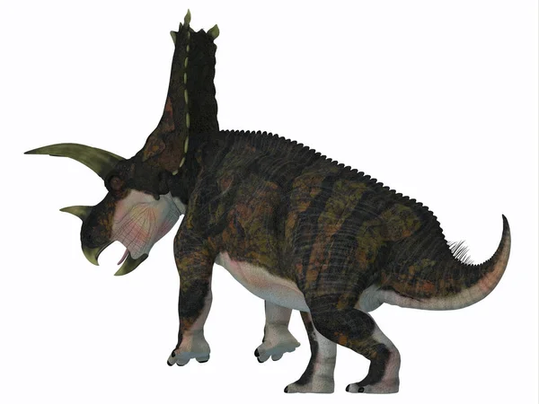 Bravoceratops dinosaurie svans — Stockfoto