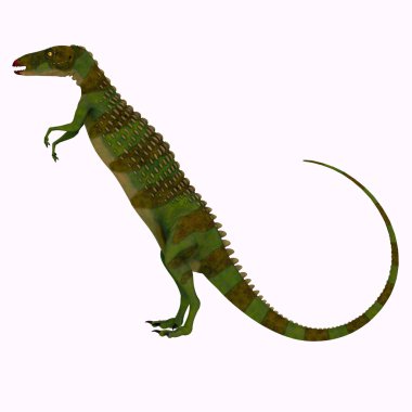 Scutellosaurus dinozor yan profili