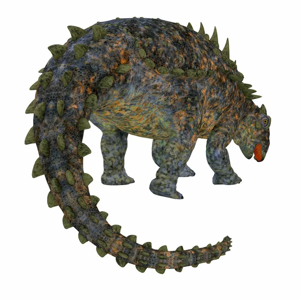 ポラカントゥス恐竜の尻尾 — ストック写真
