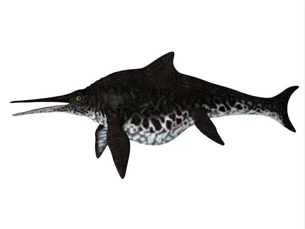 Perfil lateral de Shonisaurus Ichthyosaur — Foto de Stock