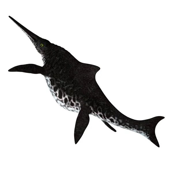 Shonisaurus Ichthyosaur svans — Stockfoto