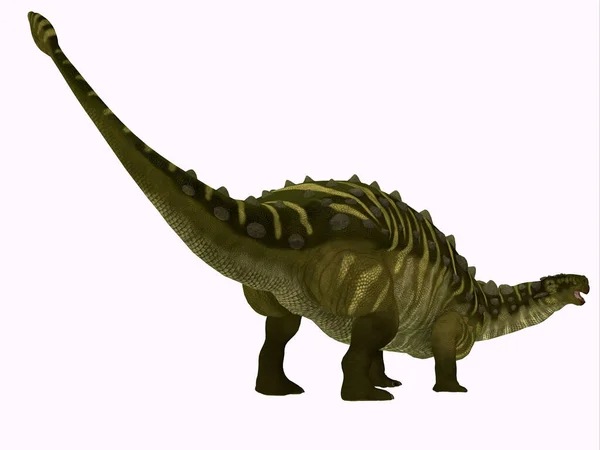 Таларус Був Травоїдним Броньованим Динозавром Який Жив Монголії Крейдяний Період — стокове фото