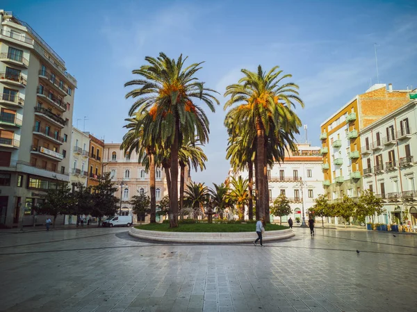 Taranto Italien Oktober 2018 Piazza Maria Immacolata Staden Taranto Regionen — Stockfoto