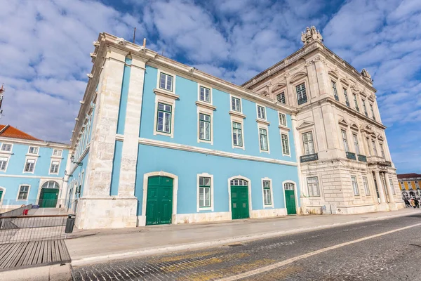 Lissabon Portugal Januari 2019 Forntida Palats Lissabons Historiska Centrum Portugal — Stockfoto