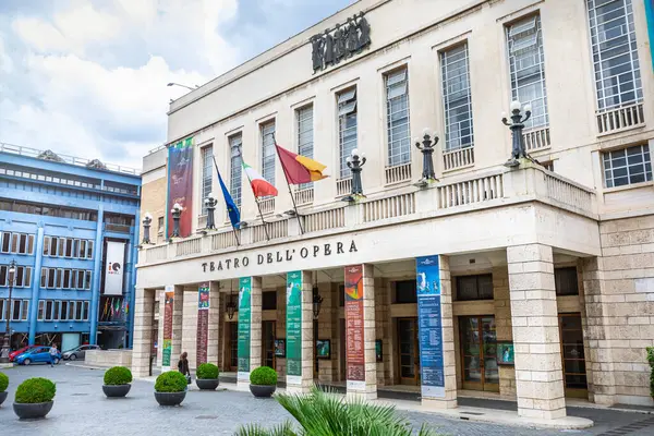 Teatro Dell Opera Roma Plaza Centro Ópera Roma Opera House — Foto de Stock