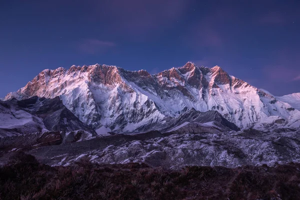 Lhotse Güney Surat. Himalaya Dağları, Nepal