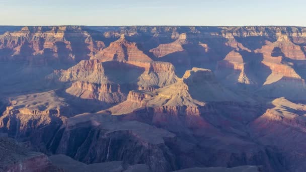 Grand Canyon at Sunset. South Rim. Arizona, USA — Stock video