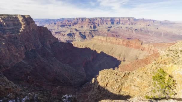 Güneşli günde Büyük Kanyon. Arizona, Usa — Stok video