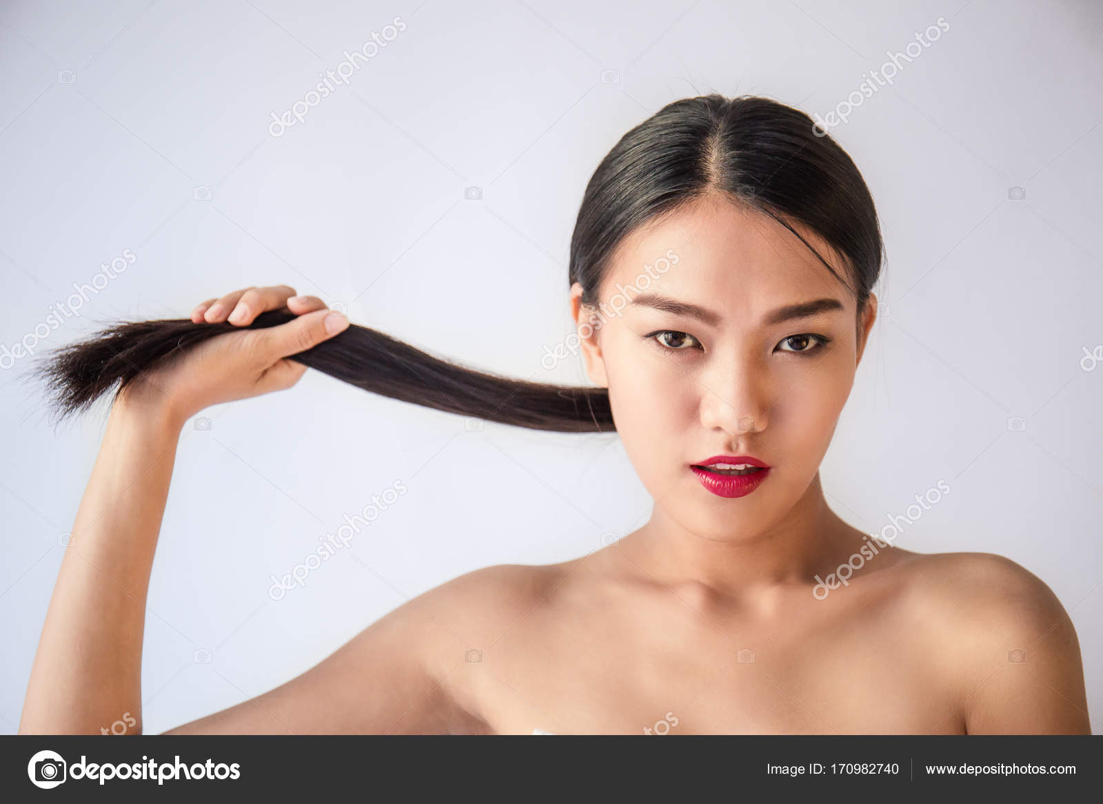asian hair pull Bangbros male pornstars