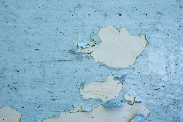 Eski grunge mavi ahşap arka plan, soyulmuş boya, yakın plan — Stok fotoğraf